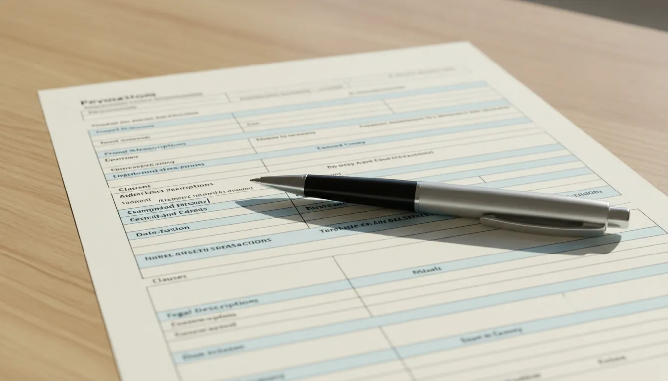 Government form for property stamp duty